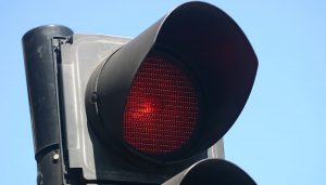 A red light is big car damage culprit