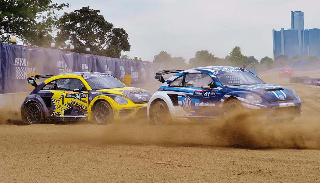 Volkswagen global rallycross beetle