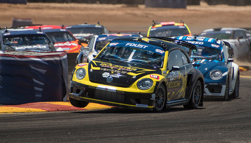 Volkswagen global rallycross beetle