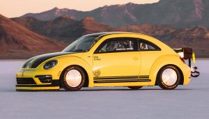 This VW set the Beetle land speed record.