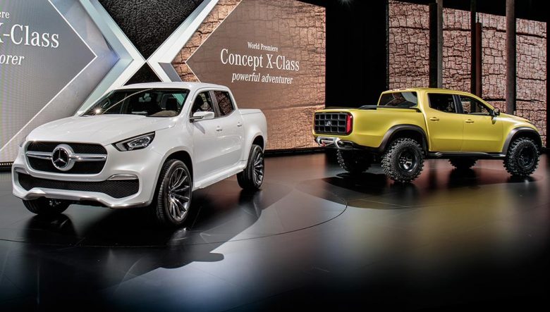 X Class Mercedes Benz Unveils New Premium Pickup Truck