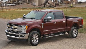 A 2017 Ford Super Duty