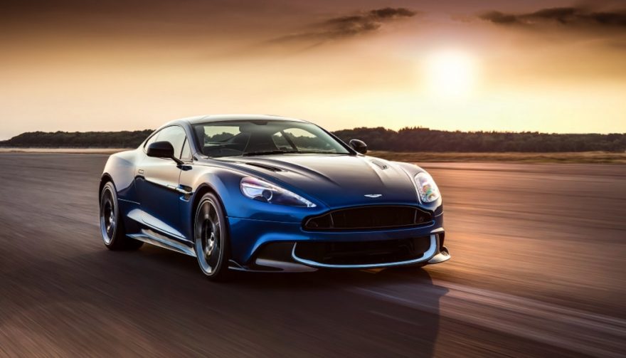 An Aston Martin Vanquish S