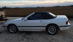 Post Your Ride: 1988 White Mazda RX-7 Convertible