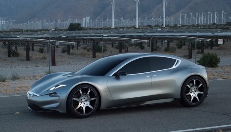 The Fisker EMotion electric car