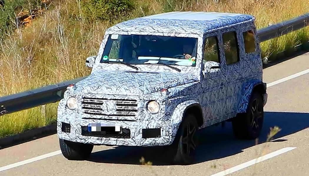 G-Class Independent Front Suspension: Mercedes SUV Gets Updates in 2018