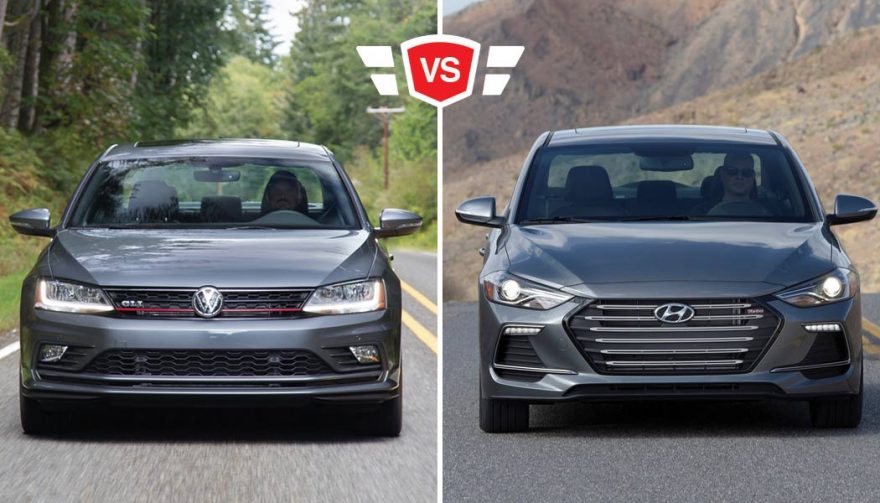 Volkswagen Jetta GLI vs Elantra Sport Compact Sport Sedan Showdown