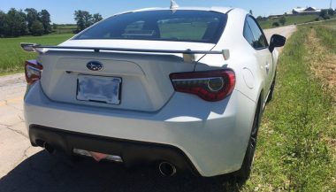 2017 Subaru BRZ Rear