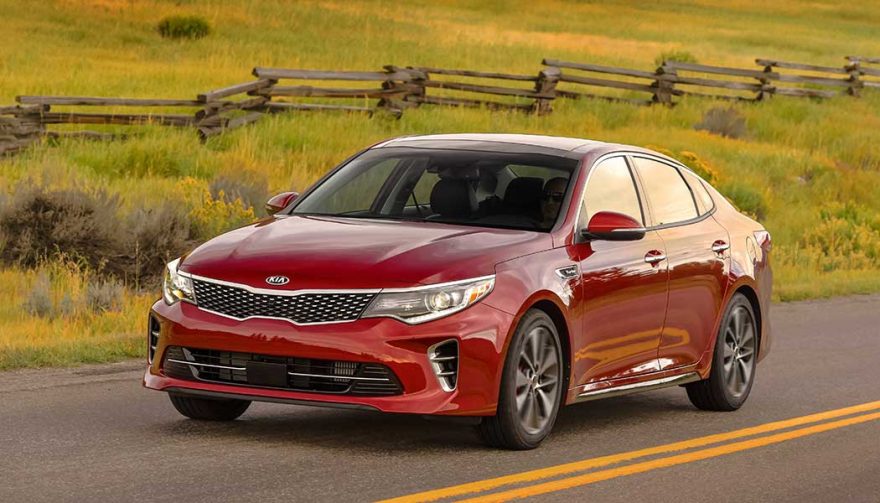 The Kia Optima is one of the low maintenance cars