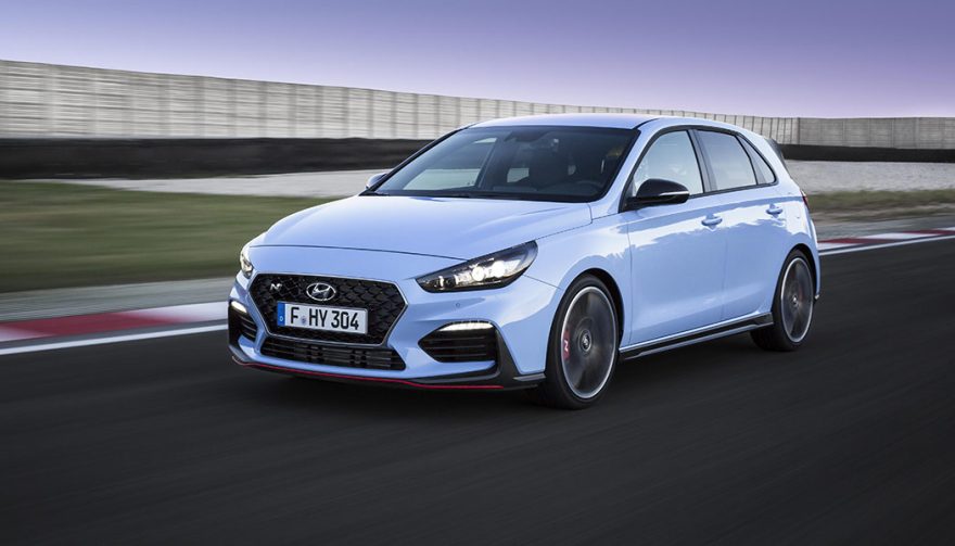 The new Hyundai i30N hot hatch