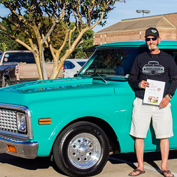 jackie h with his chevrolet C10