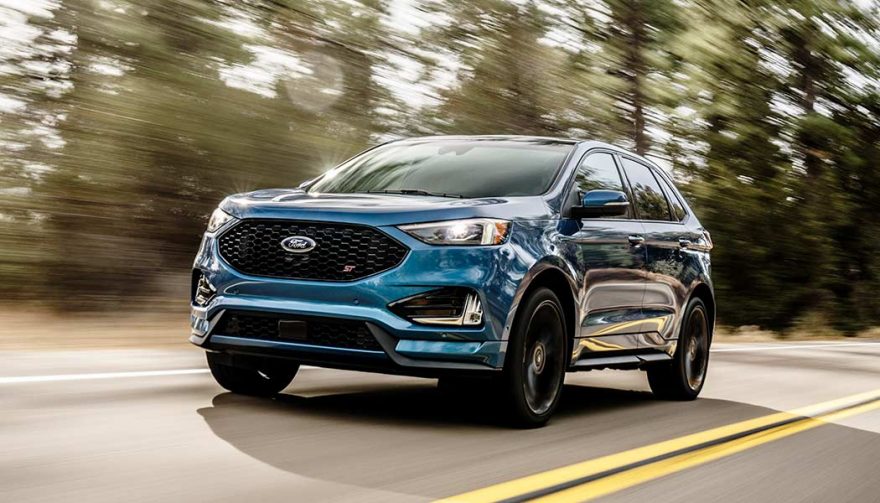 The 2019 Ford Edge ST high performance SUV