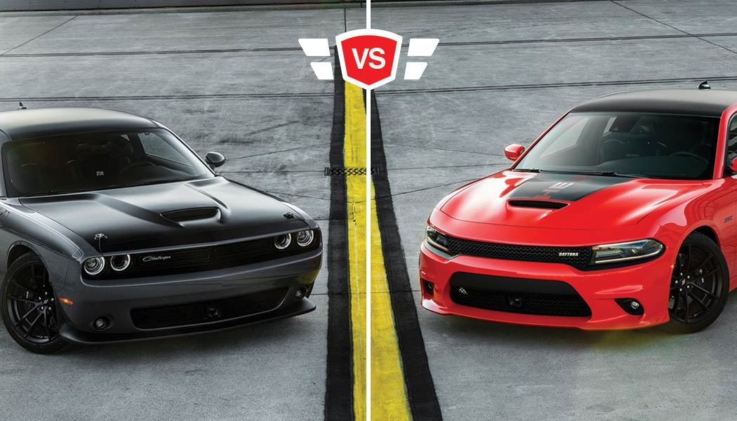 Charger vs Challenger: All-American Muscle Car Comparison