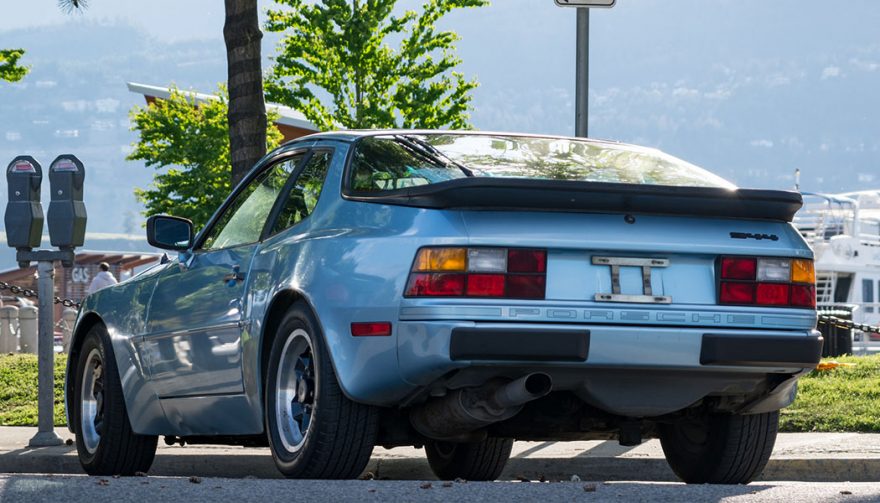 post your ride Porsche 944 rear