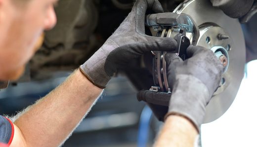 when to replace brake pads Don't let the first sign of bad pads be a blown stop sign. Let us tell you when to replace brake pads before there's an issue