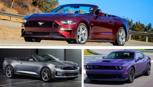 2019 ford mustang gt Cheap power and torque are the hallmarks of the Dodge Challenger, the Chevrolet Camaro, and the 2019 Ford Mustang GT Convertible. Here's how they stack up