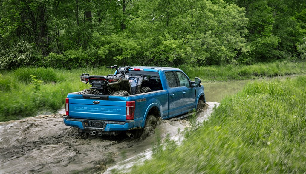 Need to tow a trailer or haul gear all week but want to hit the trails on the weekend? The Ford F-250 Tremor and F-350 Tremor are just the ticket