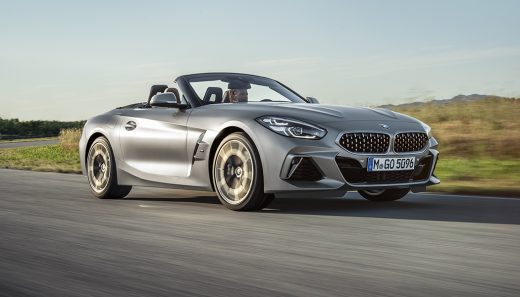 2020 BMW Z4 (3) Convertibles aren't summertime-fun only. Here's why the 2020 BMW Z4 is a dream when roads get icy, snowy, and slippery too